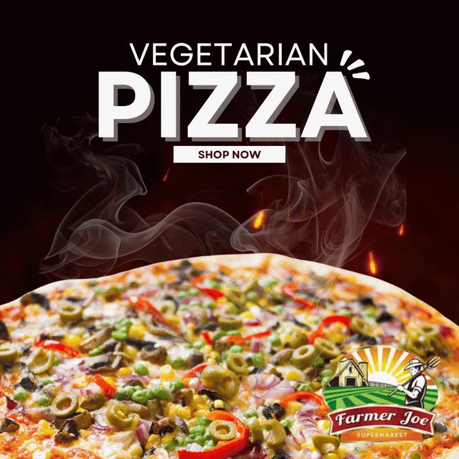 Vegetarian Pizza "PICKUP FROM FARMER JOE SUPERMARKET UPOLU ONLY"