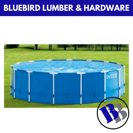 POOL METAL FRAME 15X48" INTEX - "PICKUP FROM BLUEBIRD LUMBER & HARDWARE"