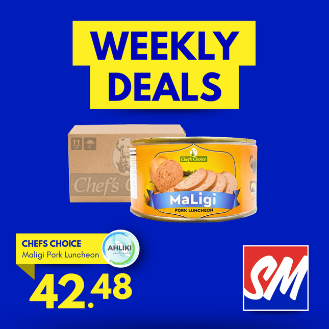 Chefs Choice Maligi Pork Luncheon 340g x 12PACK "PICKUP FROM AH LIKI WHOLESALE"