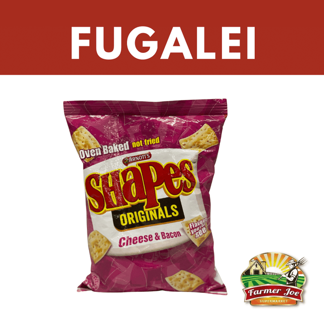 Shapes Original Cheese & Bacon "PICKUP FROM FARMER JOE SUPERMARKET FUGALEI ONLY"