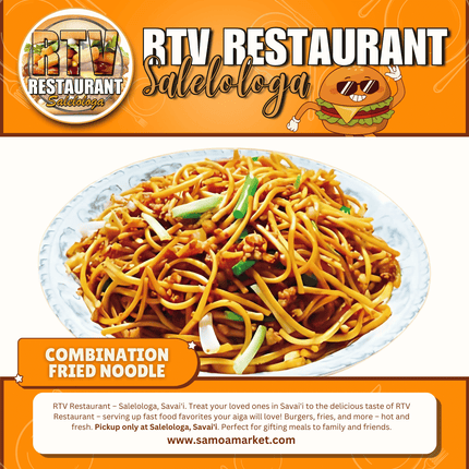 Combination Fried Noodle "PICKUP FROM RTV SALELOLOGA"