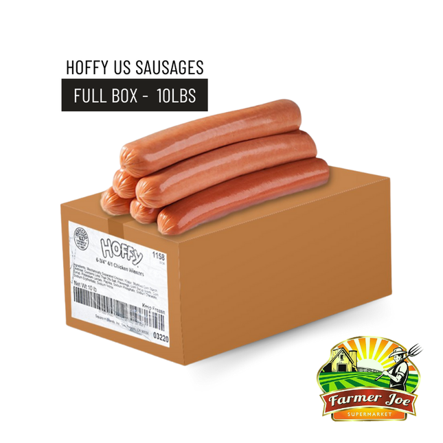 Hoffy US Sausages 10Lbs - "PICKUP FROM FARMER JOE SUPERMARKET UPOLU ONLY"