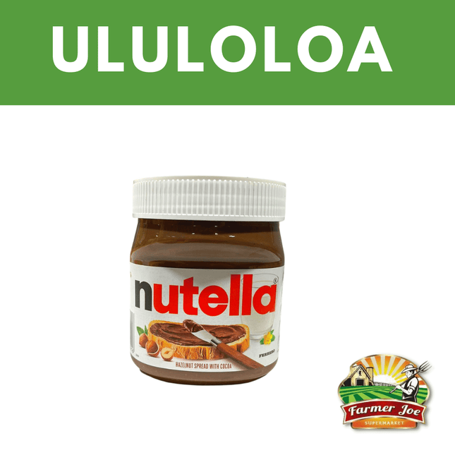 Nutella Ferrero 400g "PICKUP FROM FARMER JOE SUPERMARKET ULULOLOA ONLY"