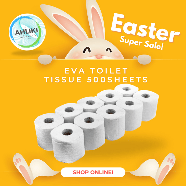 EVA Toilet Paper 10 PACK - Bigger Roll [NOT AVAIL AT SALELOLOGA BRANCH] "PICKUP FROM AH LIKI WHOLESALE"