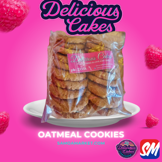 Oatmeal Cookies 20pcs [PICK UP FROM DELICIOUS CAKE]