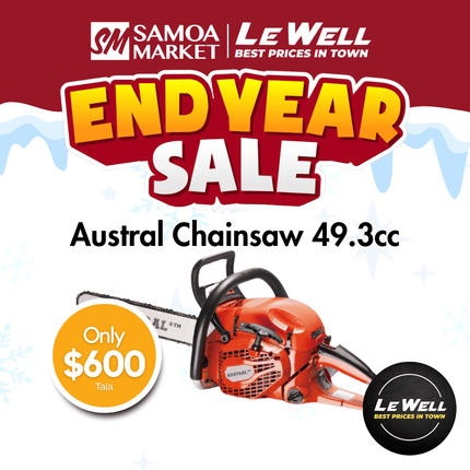 Austral Chainsaw 49.3CC (PICK UP FROM LE WELL COMPANY SAVALALO ONLY)