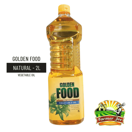 Golden Food Vegetable Oil 2L - "PICKUP FROM FARMER JOE SUPERMARKET"