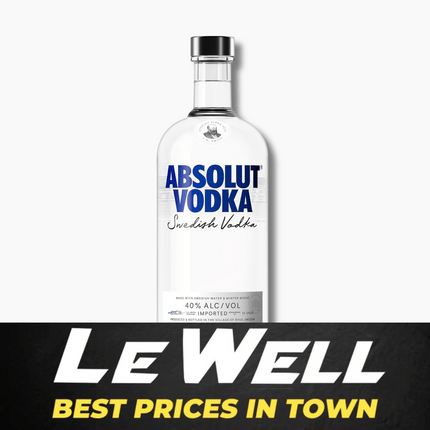 ABSOLUT ORIGINAL 1LTR (PICK UP FROM LE WELL COMPANY SAVALALO ONLY)