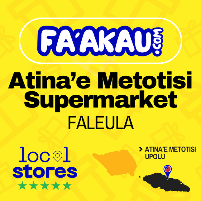 Atina'e Metotisi Supermarket - Vaitele Uta > UPOLU (Not Redeemable for Cash)