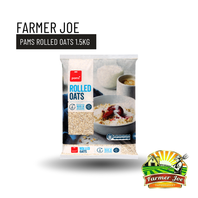 Pams Rolled Oats 1.5kg "PICKUP FROM FARMER JOE SUPERMARKET UPOLU ONLY"