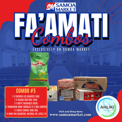 Faamati Combo #5 - "PICKUP FROM AH LIKI WHOLESALE"