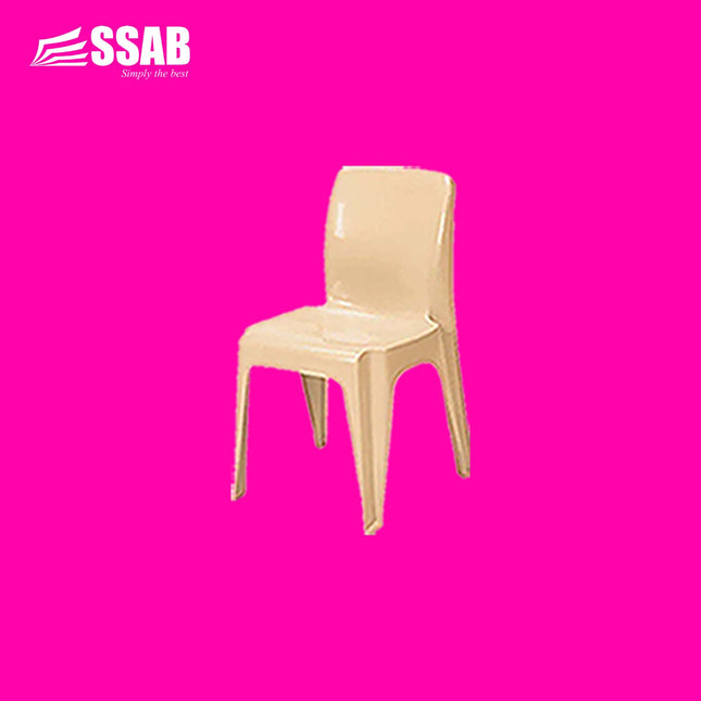 ALMOND CHAIR BEIGE " PICK UP HERE AT SSAB MEGA STORE TOGAFUAFU - 1