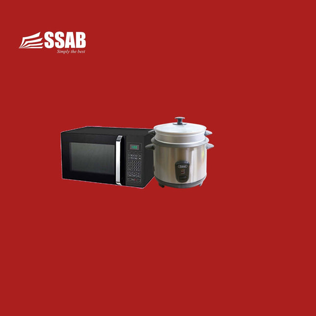 Cooker 1.8L/ 10 cup with steamer/gevi 30L microwave oven " PICK UP HERE AT SSAB MEGA STORE TOGAFUAFUA - 1