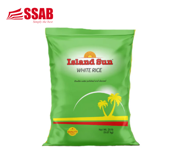 Island Sun Rice 20lb "PICK UP AT SSAB BARGAINS SINAMOGA ONLY" - 1