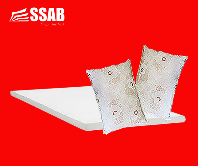 2X SWI PILLOW 3" SINGLE FOAM UNCOVERED FOAM MATTRESS "PICK UP AT SSAB MEGA STORE ONLY" - 1