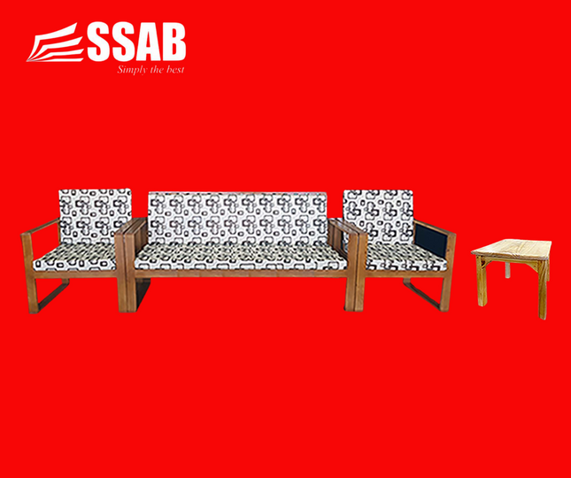 BUDGET WOODEN SET COFFEE TABLE "PICK UP AT SSAB MEGA STORE ONLY" - 1