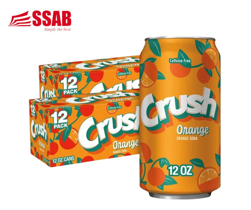 CRUSH ORANGE SODA 355mls box of 24 "PICK UP AT SSAB BARGAINS SINAMOGA ONLY" - 1