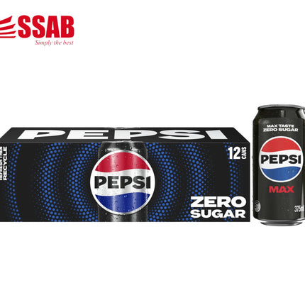 PEPSI MAX 355ML PACK OF 12 (PICK UP AT SSAB BARGAINS SINAMOGA ONLY) - 1