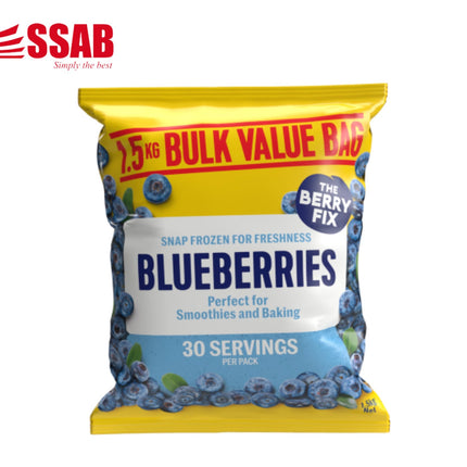 THE BERRY FIX BLUEBERRYIES 1.5KG "PICK UP AT SSAB BARGAINS SINAMONGA ONLY" - 1