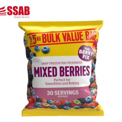 THE BERRY FIX MIXED BERRIES 1.5KG "PICK UP AT SSAB BARGAINS SINAMONGA ONLY" - 1