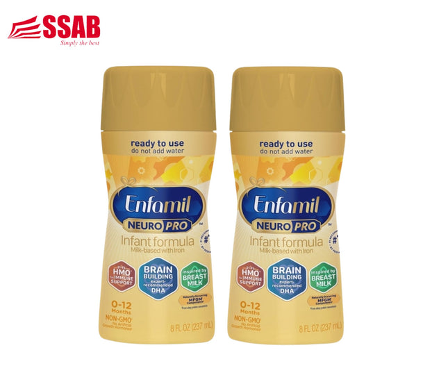 ENFAMIL EURO PRO 2 BOTTLES "PICK UP AT SSAB BARGAINS SINAMOGA" - 1