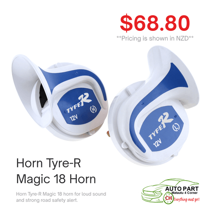 Horn Tyre-R Magic 18 Horn "PICKUP FROM AUTO PARTS, MATAUTU"