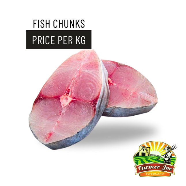 Fish Chunk Price Per Kg [Not always available] - "PICKUP FROM FARMER JOE SUPERMARKET UPOLU ONLY"
