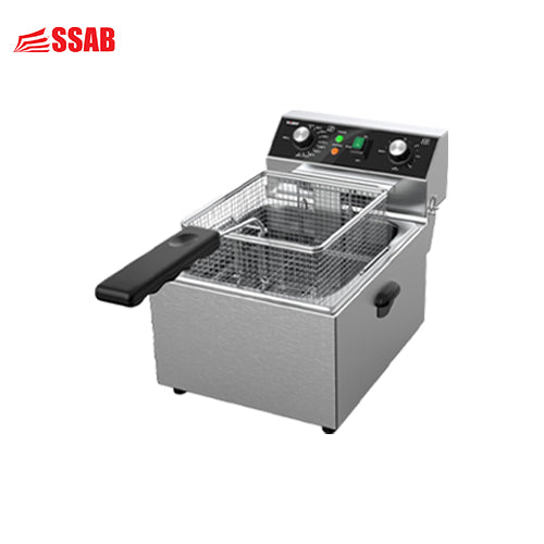 Commercial Single Fryer Frypan 6L