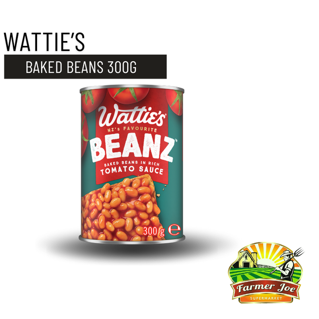 Watties Baked Beans & Sausage 300g "PICKUP FROM FARMER JOE SUPERMARKET UPOLU ONLY"