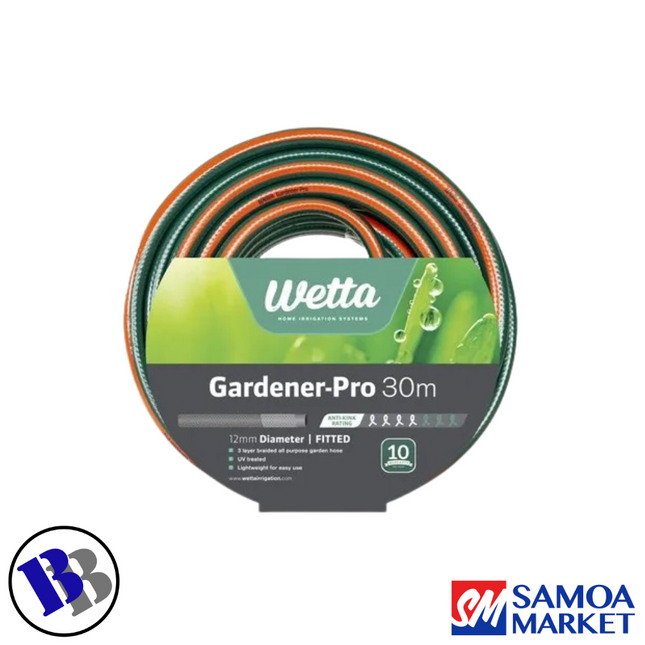 Garden Hose 12mmx30m - GARDENER "PICKUP FROM BLUEBIRD LUMBER & HARDWARE"