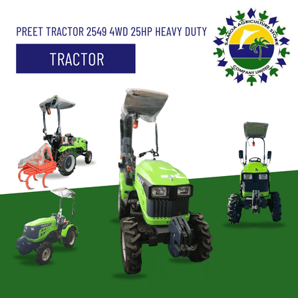 Preet Tractor 2549 4WD 25HP Heavy Duty