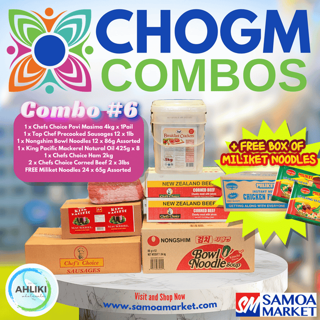 CHOGM Combo #6 - (plus FREE PUSA SAIMIGI) "PICKUP FROM AH LIKI WHOLESALE"