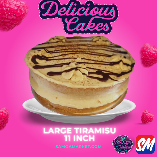 Tiramisu Cake 11inch - Large [PICK UP FROM DELICIOUS CAKE]