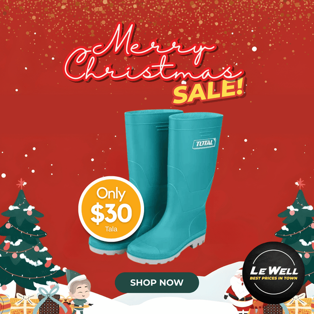 Total Rain Boots Assorted Sizes (PICK UP FROM LE WELL COMPANY SAVALALO ONLY)
