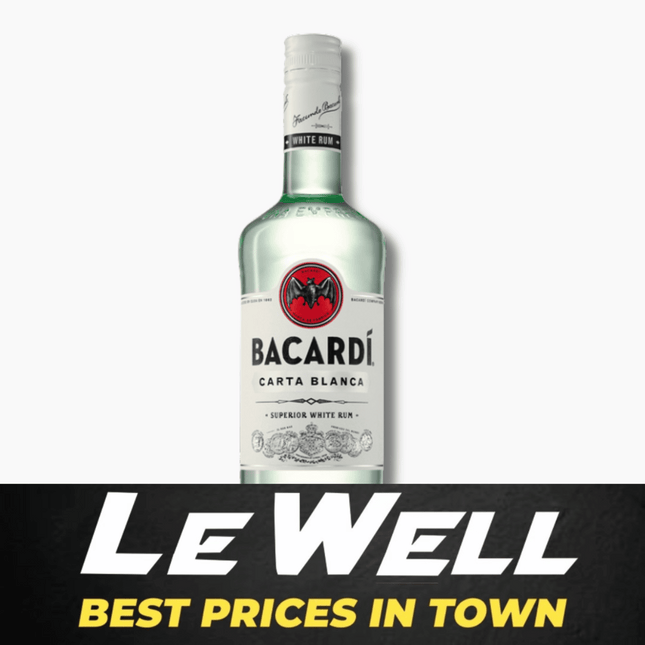 BACARDI 1ltr (PICK UP FROM LE WELL COMPANY SAVALALO ONLY)