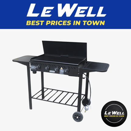 BBQ Jumbuck 4 Burner Flat Top (PICK UP FROM LE WELL COMPANY SAVALALO ONLY)