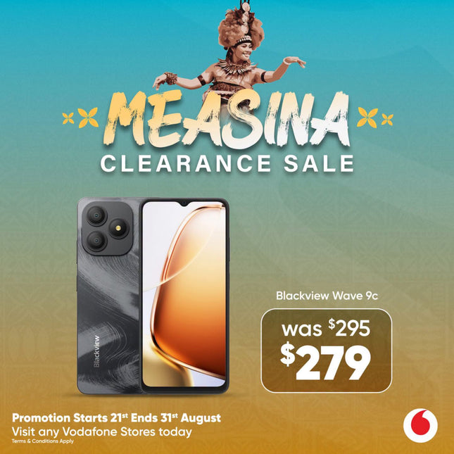 Blackview Wave 9C 128GB "PICK UP FROM VODAFONE SAMOA"