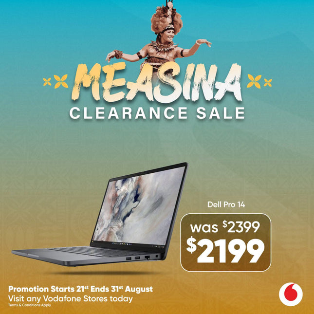 Dell Pro 14 - "PICK UP FROM VODAFONE SAMOA"