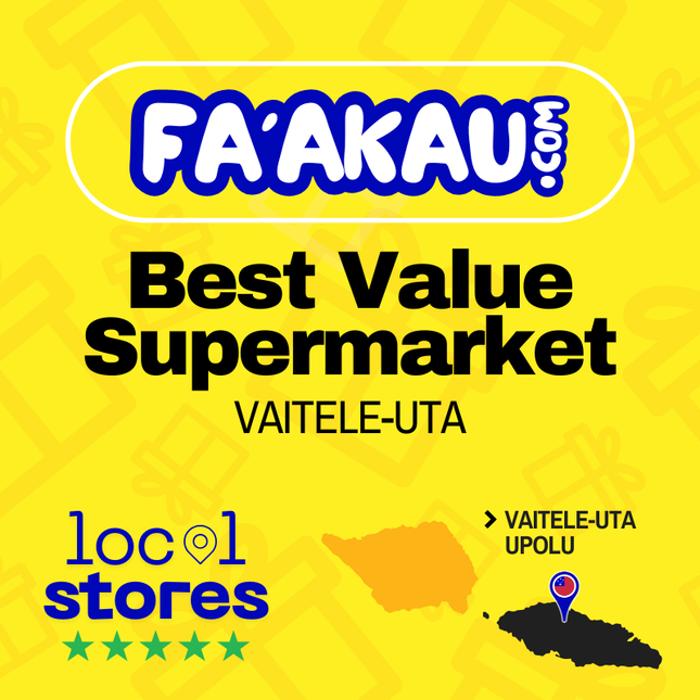 Best Value Supermarket - Vaitele Fou > UPOLU