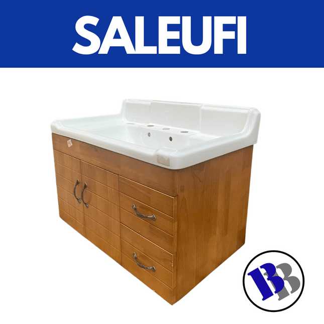 Vanity Set Wall Hung (Basin+Cabinet) 800x480x490mm DC3607 - Substitute if sold out "PICKUP FROM BLUEBIRD LUMBER SALEUFI"