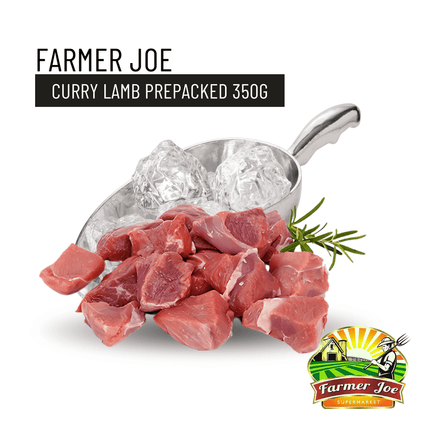 Curry Lamb Prepacked 350g "PICKUP FROM FARMER JOE SUPERMARKET VAITELE ONLY"