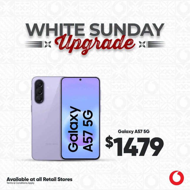 Samsung A57 5G "PICK UP FROM VODAFONE SAMOA"