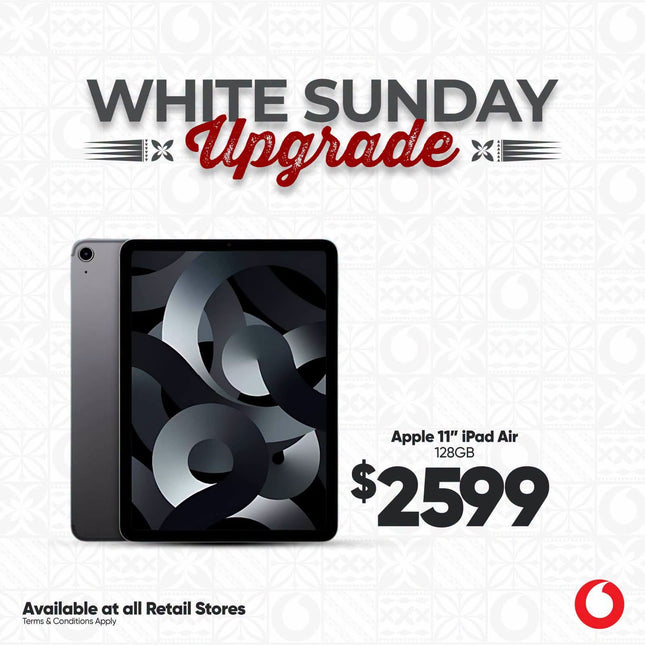 Apple 11" Ipad Air 128GB "PICK UP FROM VODAFONE SAMOA"