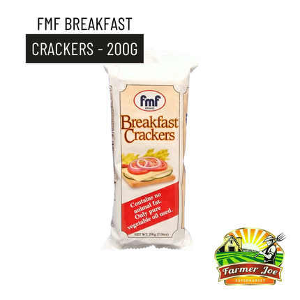 FMF Breakfast Crackers 200g - "PICKUP FROM FARMER JOE SUPERMARKET UPOLU ONLY"