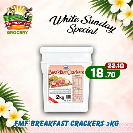 WHITE SUNDAY SPECIAL! FMF Breakfast Crackers 2KG "PICKUP FROM FARMER JOE SUPERMARKET VAITELE ONLY"