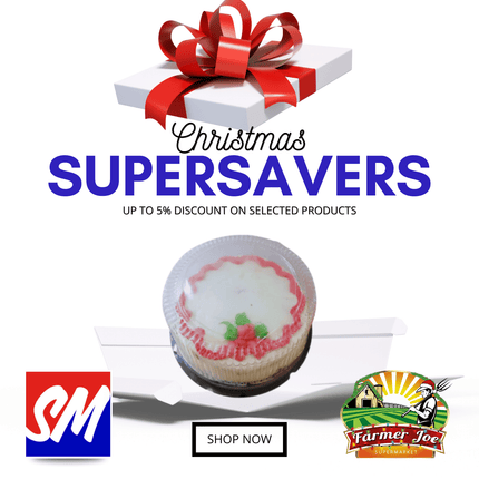 CHRISTMAS SUPERSAVER! Banana Cake Round - Medium "PICKUP FROM FARMER JOE SUPERMARKET VAITELE ONLY"