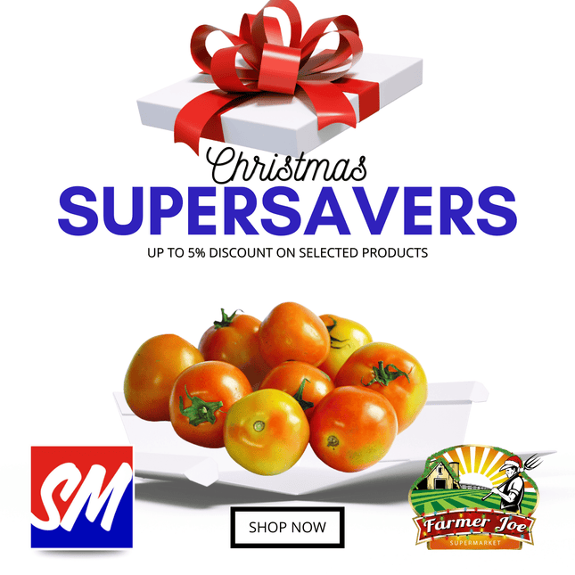 CHRISTMAS SUPERSAVER! Local Tomatoes Packet "PICKUP FROM FARMER JOE SUPERMARKET VAITELE ONLY"