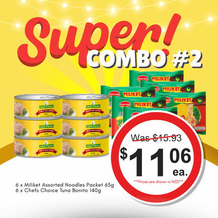 SUPER Combo #2 (LIMITED TIME ONLY) "PICKUP FROM FARMER JOE SUPERMARKET FUGALEI ONLY"