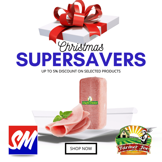 CHRISTMAS SUPERSAVER! Chefs Choice Local Ham 2Kg - "PICKUP FROM FARMER JOE SUPERMARKET VAITELE ONLY"