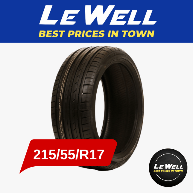 Car Tyre 215/55/R17 (PICK UP FROM LE WELL COMPANY SAVALALO ONLY)